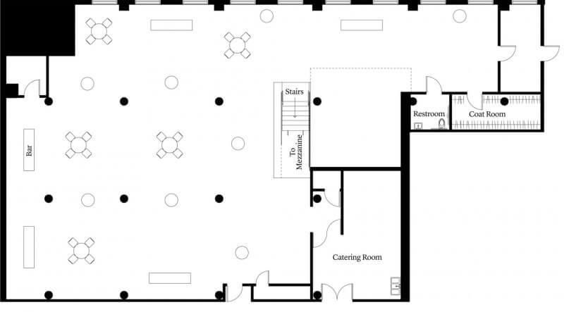 Floorplans | Chez Chicago Wedding Venue