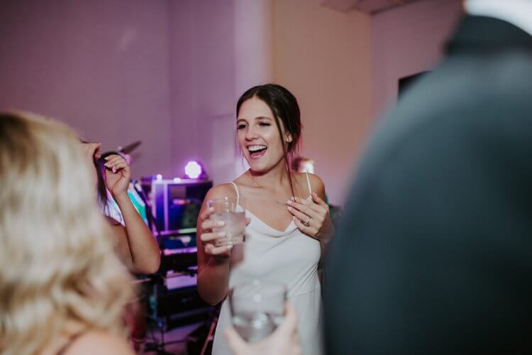 Katie and Chris's Cocktail Reception Wedding | Chez | Chicago Wedding Venue