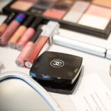chanel makeup compact and lipstick