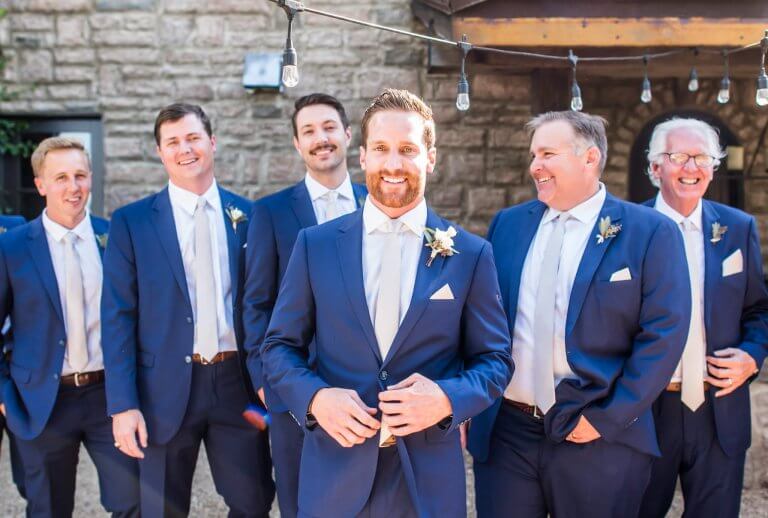 Groom and Groomsmen Suits Made Easy with The Modern Groom